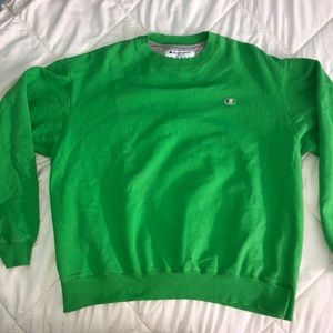 Champion Eco lime green sweatshirt